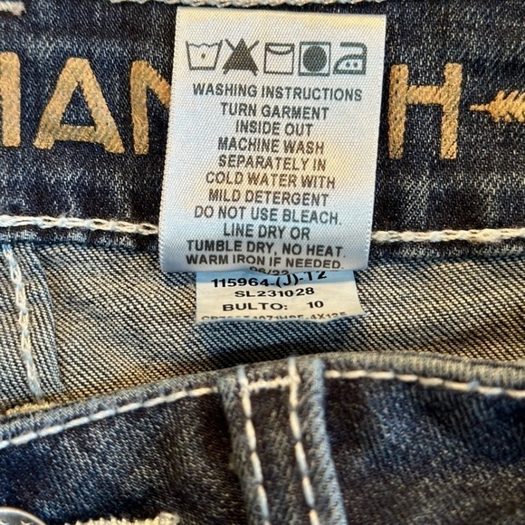 CRUEL DENIM WOMEN'S SLIM FIT HANNAH SUPER-FLARE - DARK STONEWASH SIZE 10… - Picture 4 of 5